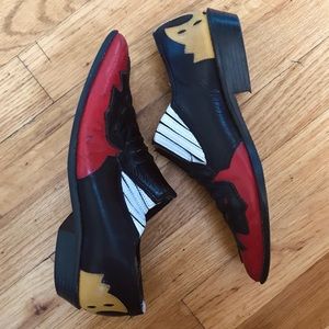 VINTAGE western loafers